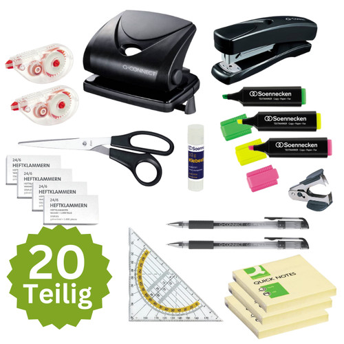 Büro set teilig - set, 20-teilig