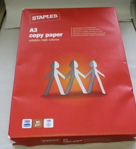Staples kopierpapier weiß a3 - kopierpapier,