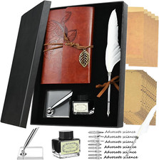 Eleganter Weißer Federkiel