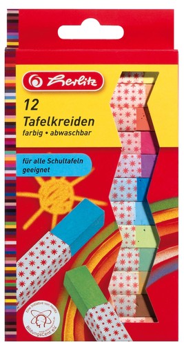 Herlitz wandtafelkreide farbig - herlitz,
