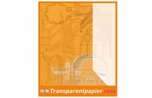 Herlitz transparentpapierblock - herlitz,