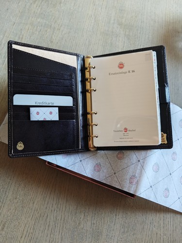 Tebe luxus leder - leder, ringbuch/