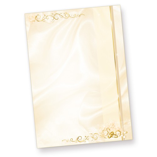 Motiv briefpapier hochzeit - motiv-briefpapier,