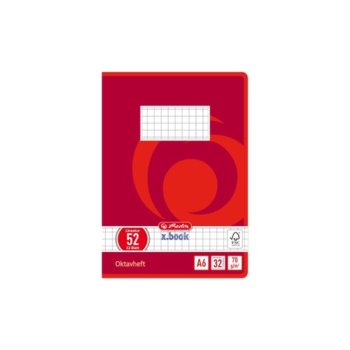 Herlitz oktavheft book din - herlitz, x.book