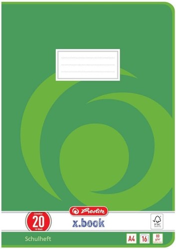 Herlitz schulheft book - herlitz, x.book