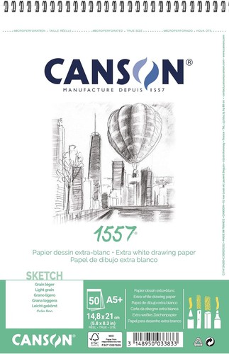 Canson zeichenpapierblock 1557 - zeichenpapierblock,