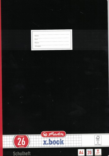 Herlitz oberschulheft din - herlitz, a4