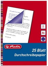 herlitz Durchschreibpapier DIN