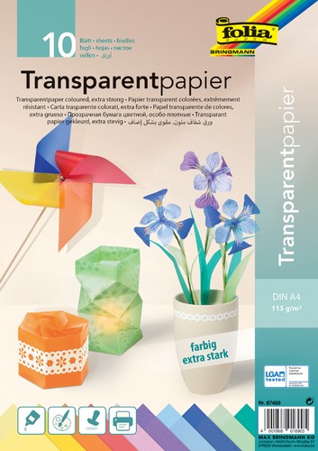 Folia transparentpapier din - transparentpapier, a4