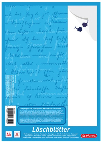 Herlitz löschpapierblock din - herlitz,