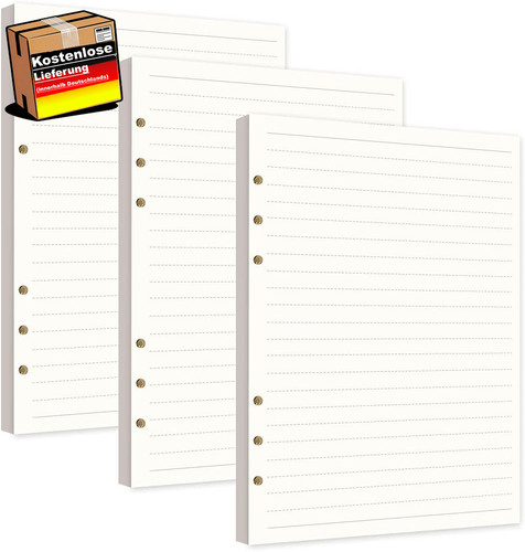 3er pack nachfüllpapier - 3er,
