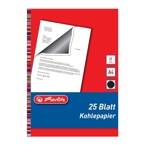 Herlitz kohlepapier din - herlitz,