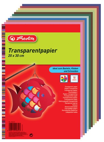 Herlitz transparentpapier 200 - herlitz,