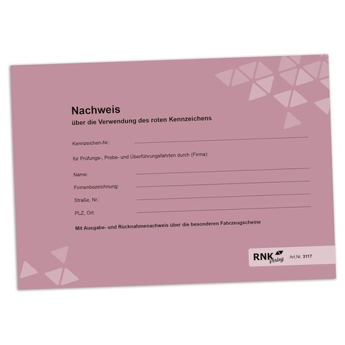 Rnk nachweisheft rote - rnk,