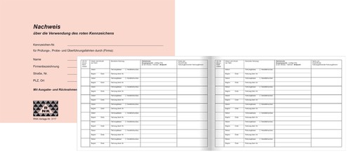 Rnk verlag nachweisheft für - rnk,