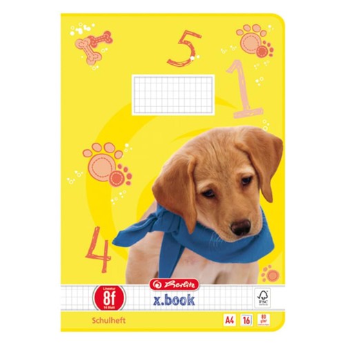 Herlitz schulheft book - x.book, din